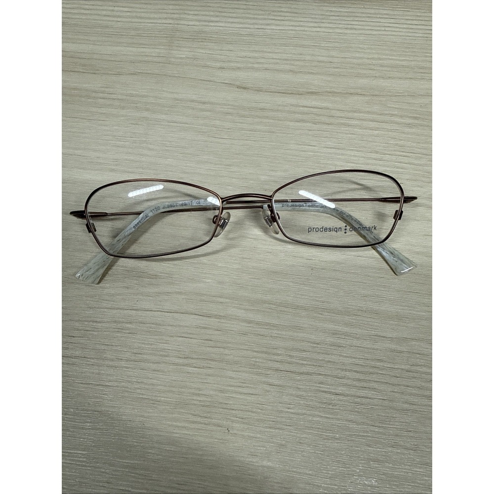 NEW PRODESIGN DENMARK ESSENTIAL 1130 C.5031 AUTHENTIC EYEGLASSES‎ 49/17 Bronze - Picture 8 of 8